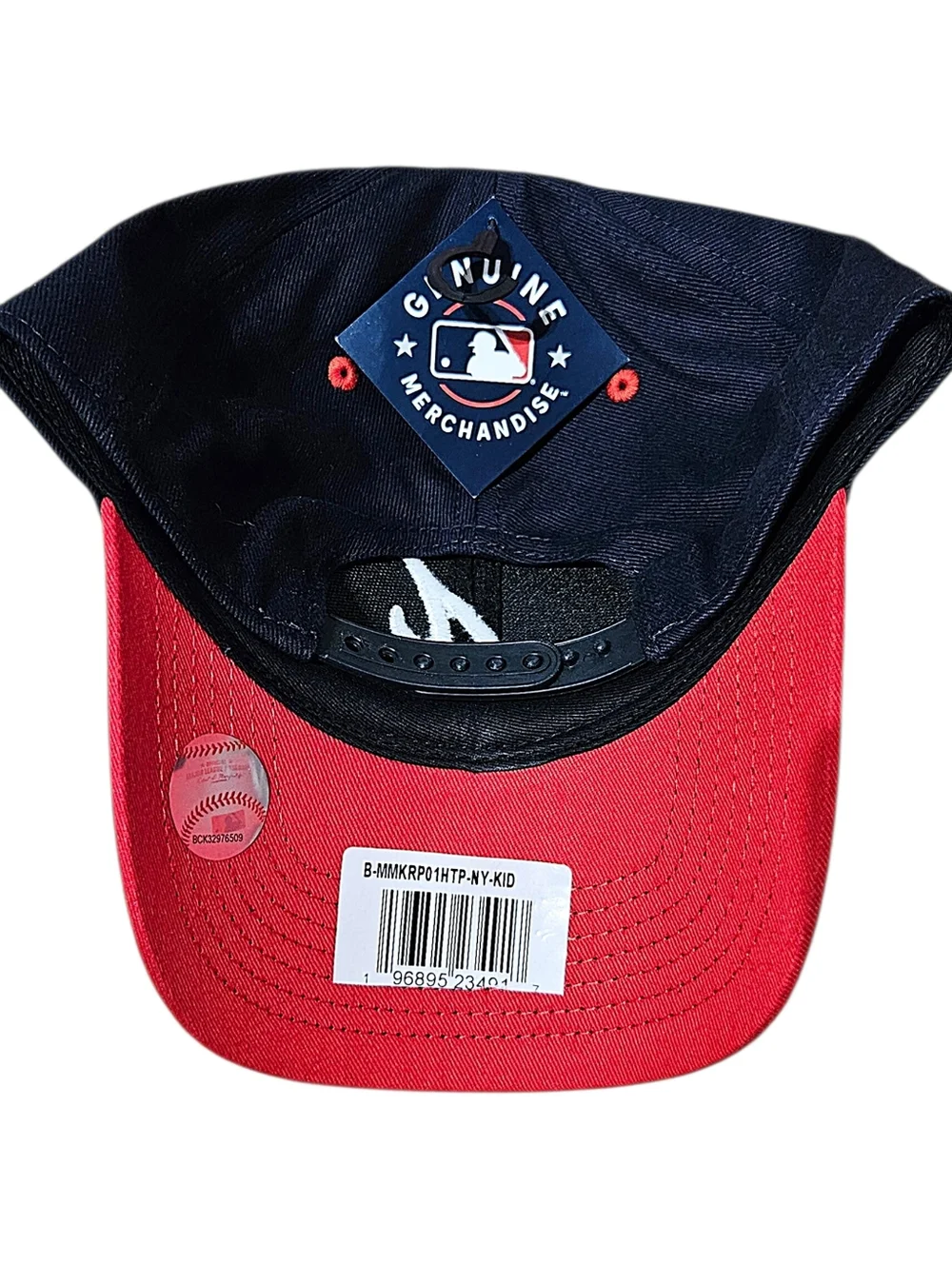 MLB Atlanta Braves Youth Money Maker Hat Cotton Twill Adjustable Snapback NWT